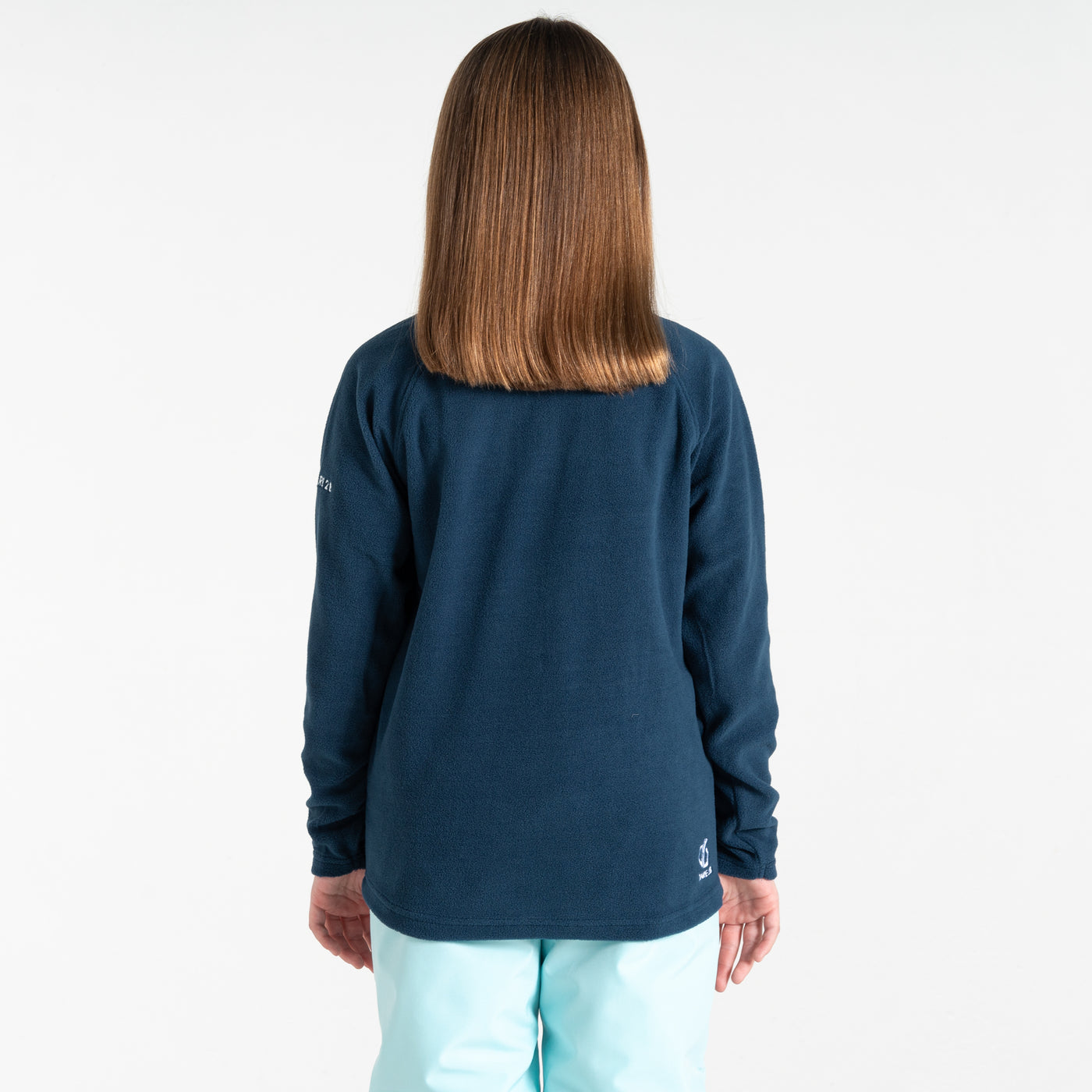 Dare2b Kids' Freehand Half Zip Fleece Moonlight Denim