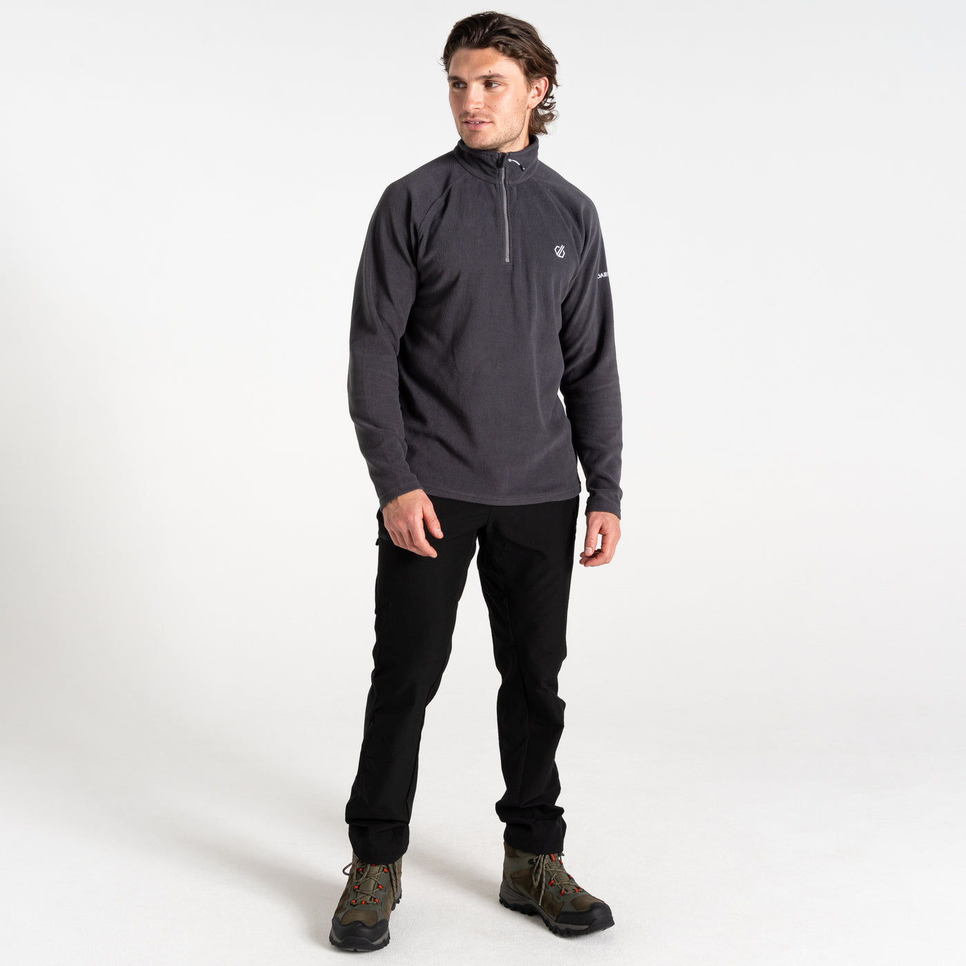 Dare2be Men's Freethink II Fleece Ebony Grey