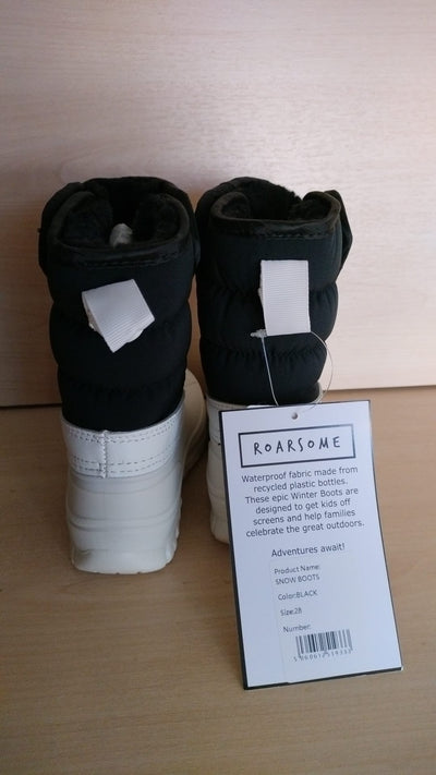 Pre Loved Roarsome (Dinoski) Kids Snow Boots Size EU28 (1938A)