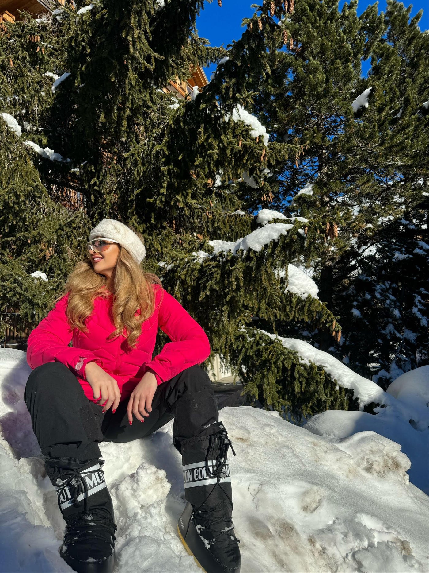 Pre Loved Head Sabrina Womens Ski Jacket- Pink -S (UK 10 )  (41) Grade B