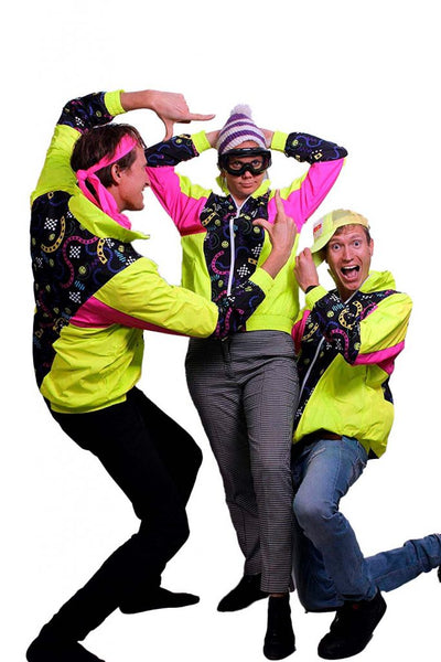 Funky Alps Apres Ski Jacket Retro Print