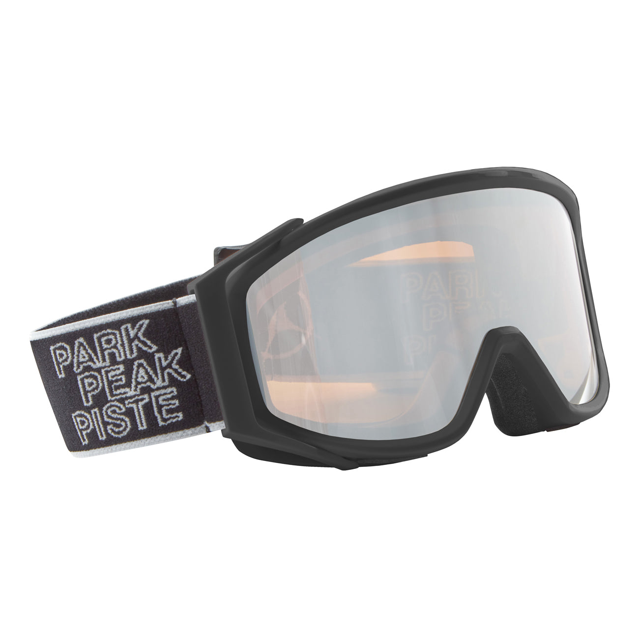 Kids Spirit Goggle Black Matt/Sliver