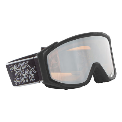 Kids Spirit Goggle Black Matt/Sliver