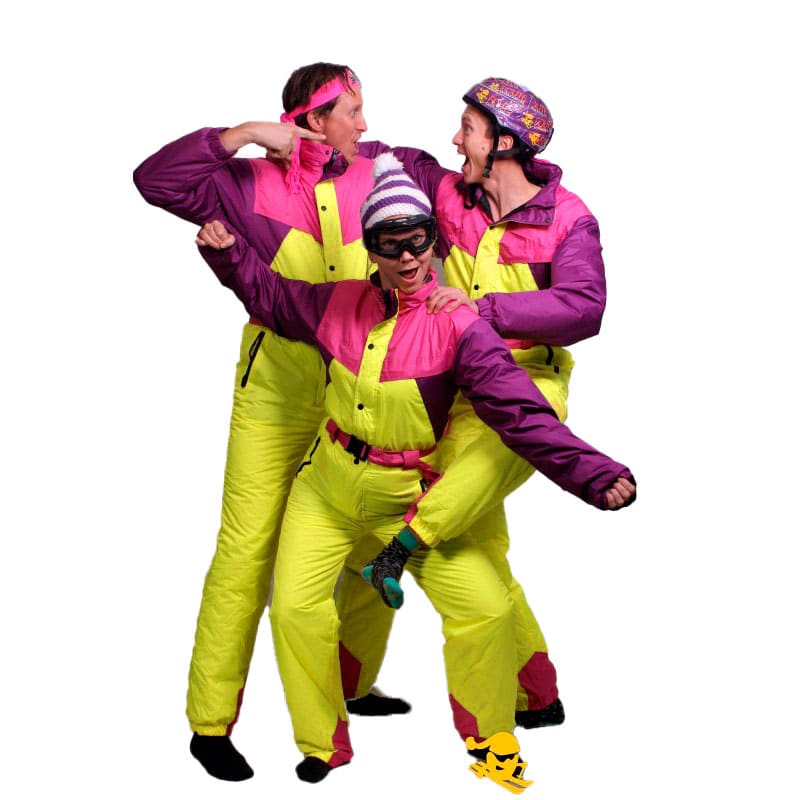 Funky Alps Onepiece Skisuit Vintage